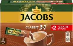 JACOBS Löskaffee 3in1 Classic Löslicher Kaffee 12 X 10+2 Sticks Instantkaffee 10 JACOBS Löskaffee 3in1 Classic Löslicher Kaffee 12 X 10+2 Sticks Instantkaffee -Kaffeegetränkeladen b3f7a1034889cbb2f92e5f63677387c8
