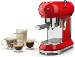 SMEG Espresso Kaffeemaschine Rot ECF01RDEU -Kaffeegetränkeladen b5b085f2f0ff805049c4f413f0e970f2