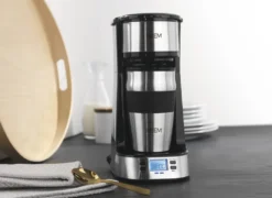 BEEM THERMO 2 GO Single-Filterkaffeemaschine - Thermo | Inkl. Thermobecher BEEM Single-Filterkaffeemaschine Inkl. Thermobecher Timer ToGo 750W -Kaffeegetränkeladen b624c94f409bc065a808768a6d77ad46