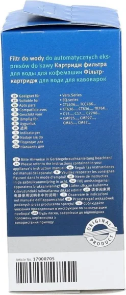 Siemens Wasserfilter TZ70003 Brita Für Kaffeevollautomaten EQ-Serie, 1 Stück -Kaffeegetränkeladen b7925b42a37a7048b90e8e2cff025a5c