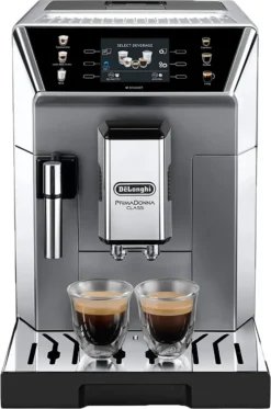 De'Longhi Delonghi Ecam 550.85.MS Primadonna Class Silber Kaffeevollautomat Kegel-Mahlwerk -Kaffeegetränkeladen b8004c5a36d1c3d4073963fa75180e55