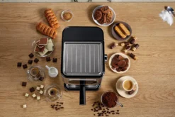 Gorenje ESCM 15 DBK Espressomaschine Mit Siebträger/Professioneller Milchaufschäumer Für Cremigen Capuccino/TouchControl/TemperatureControl/EasyClean/1,5 L Wassertank/1100 W/30 Cm/15 Bar/Edelstahl -Kaffeegetränkeladen b8406ba99ceb67063d4c01fc164591e9