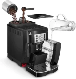 De'Longhi DeLonghi ECAM 22.110B MagnificaS Kaffeevollautomat Schwarz -Kaffeegetränkeladen b890febd0ae60c22993ed19b1c6f34f7