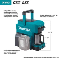 Makita Akku / Netz Tragbare Mobile Kaffeemaschine Caffee DCM501Z 18V 230V 25 Makita Akku / Netz Tragbare Mobile Kaffeemaschine Caffee DCM501Z 18V 230V -Kaffeegetränkeladen bb155334bc56d746798865b5284a6485