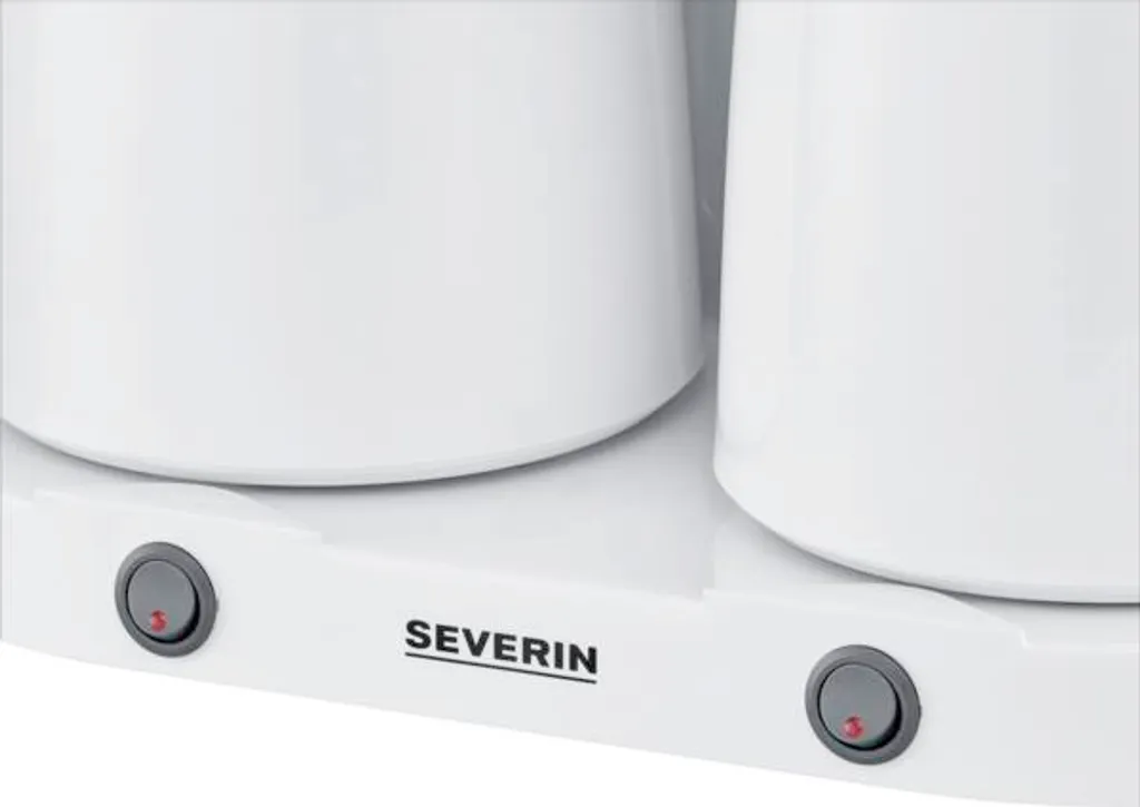 SEVERIN Duo-Filterkaffeemaschine KA 5830 Weiß 10 SEVERIN Duo-Filterkaffeemaschine KA 5830 Weiß – Bild 8