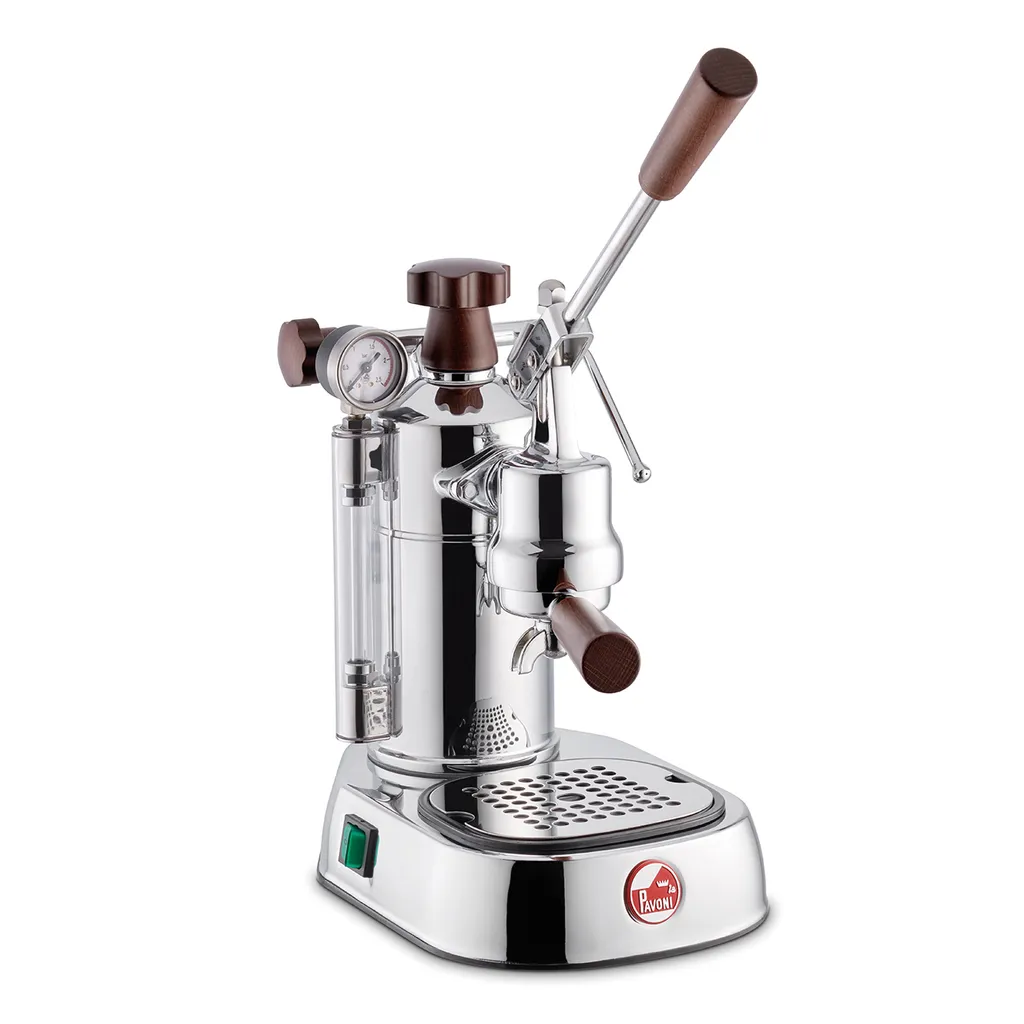 LA PAVONI Kaffeemaschine Espresso Professional Lusso Holzgriff 3 LA PAVONI Kaffeemaschine Espresso Professional Lusso Holzgriff