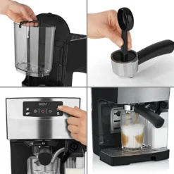 Espressomaschine Siebträger Maschine Barista Edelstahl Milchschaumdüse 20 Bar 21 Espressomaschine Siebträger Maschine Barista Edelstahl Milchschaumdüse 20 Bar -Kaffeegetränkeladen bd089db8e2e968e11236be579f0b607f