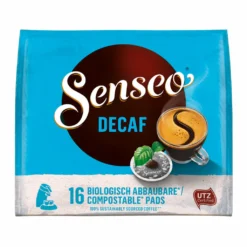 Senseo Decaf Entkoffeiniert | 16 Kaffeepads -Kaffeegetränkeladen bdada1d93502deb03f3f4688a63c2768