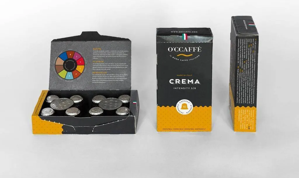 O'CCAFFÈ Crema | 10 Nespresso® Komp. Kapseln 3 O'CCAFFÈ Crema | 10 Nespresso® Komp. Kapseln