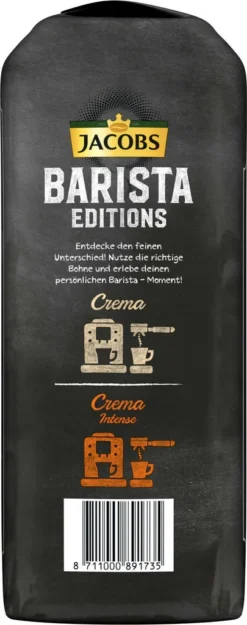 JACOBS Kaffeebohnen Barista Editions Espresso 2 X 1 Kg Espressobohnen Ganze Bohne -Kaffeegetränkeladen bef89126f01b36574c04f7e2c70d44fa