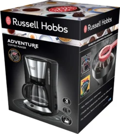 Russell Hobbs Kaffeemaschine Adventure Silbern 1100 W 1,25 L -Kaffeegetränkeladen c042f91949d39298f6e56aa0391e8663