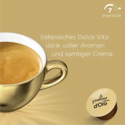 Nescafé® Nescafé Dolce Gusto Dallmayr Crema D'Oro | 16 Kaffeekapseln -Kaffeegetränkeladen c0fdd57d265ae58cf2fb884a79536f8c