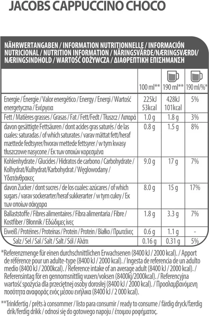 TASSIMO Kapseln Cappuccino Mix-Paket Cappuccino Classic + Cappuccino Choco Je 3 Packungen 48 Getränke 6 TASSIMO Kapseln Cappuccino Mix-Paket Cappuccino Classic + Cappuccino Choco Je 3 Packungen 48 Getränke – Bild 4