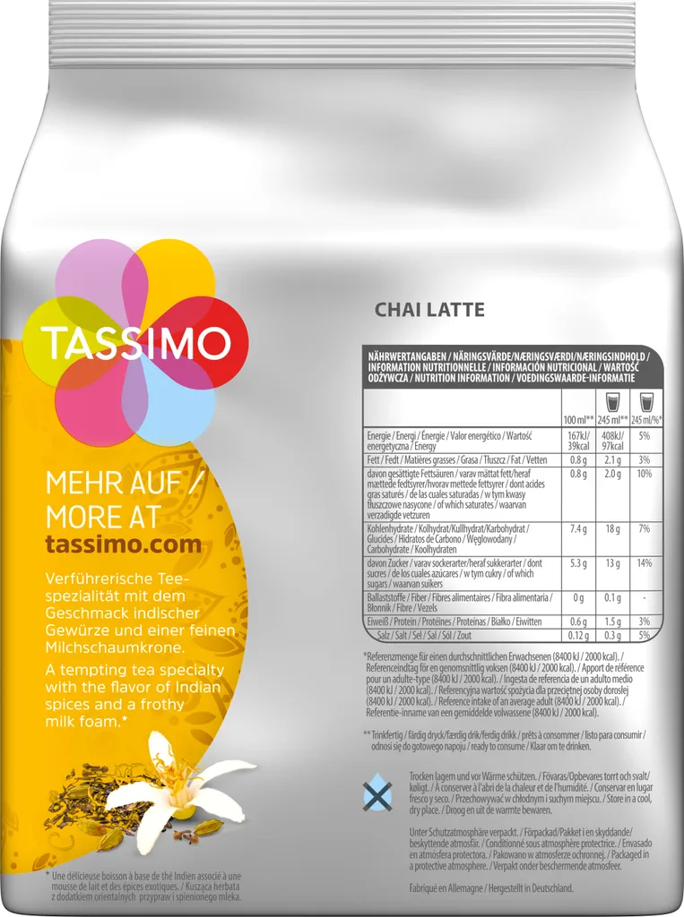 Tassimo Chai Latte | 8 T Discs 4 Tassimo Chai Latte | 8 T Discs – Bild 2