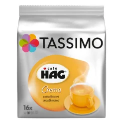 TASSIMO Café HAG Entkoffeiniert 5er Pack T Discs Kaffee Kapseln 5 X 16 Getränke -Kaffeegetränkeladen c5261c690f64ca0bb82bc082a6aa5359