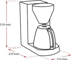 Melitta Single5 M728 Kaffeemaschine Therm&Becher -Kaffeegetränkeladen c6d3ed0695dd1c52e9b5cf6c0972c410