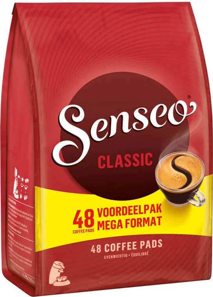 SENSEO Kaffeepads Classic Senseopads 48 Getränke Pads XXL Vorratspackung 4 SENSEO Kaffeepads Classic Senseopads 48 Getränke Pads XXL Vorratspackung – Bild 2