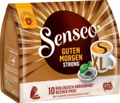 SENSEO Pads Guten Morgen Strong XL UTZ 5 X 10 Getränke Pads -Kaffeegetränkeladen c8133f39fef5e8d00f12753e8b3bb1b7
