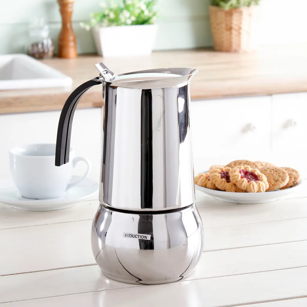 Bialetti Espressokocher Kitty 10 Tassen Inkl. 100g Perfetto Moka Classico 6 Bialetti Espressokocher Kitty 10 Tassen Inkl. 100g Perfetto Moka Classico – Bild 4