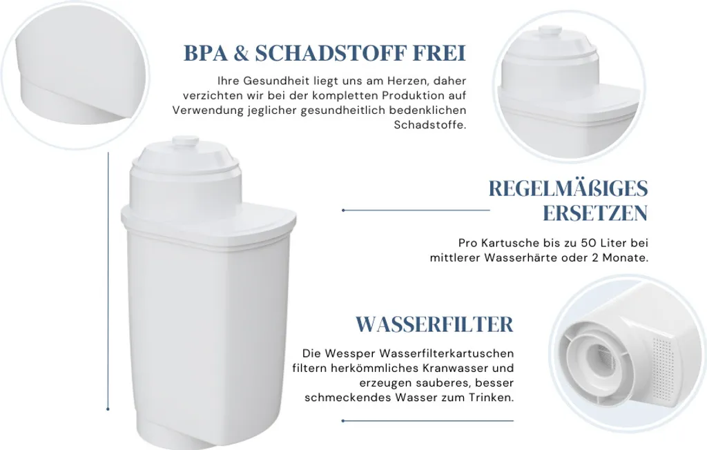 Wessper Ersatz Filter Für Siemens EQ 6,9 TZ70003, Brita Intenza 1016723 575491 Bosch TCZ7003 TCZ-7003 TCZ7033 Bosch 12008246 467873 (9er Pack) 7 Wessper Ersatz Filter Für Siemens EQ 6,9 TZ70003, Brita Intenza 1016723 575491 Bosch TCZ7003 TCZ-7003 TCZ7033 Bosch 12008246 467873 (9er Pack) – Bild 5