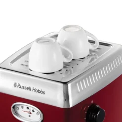 Russell Hobbs Espressomaschine Retro Rot Siebträger (15 Bar, 2 Tassen-Einsätze, 1,1l Abnehmbarer Wassertank, Dampf-Milchschaumdüse, Portionierlöffel Mit Tamper) Kaffeemaschine 11 Russell Hobbs Espressomaschine Retro Rot Siebträger (15 Bar, 2 Tassen-Einsätze, 1,1l Abnehmbarer Wassertank, Dampf-Milchschaumdüse, Portionierlöffel Mit Tamper) Kaffeemaschine -Kaffeegetränkeladen c96d474bd44299bff9ad482d362abbfd
