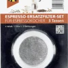 Krüger 504-S Espresso Ersatzfilter-Set Für Espressokocher Für 3 Tassen, Silber/weiß, 4-teilig (1 Set) -Kaffeegetränkeladen c9d188b27b9fe3da097e3c5a27970a4b