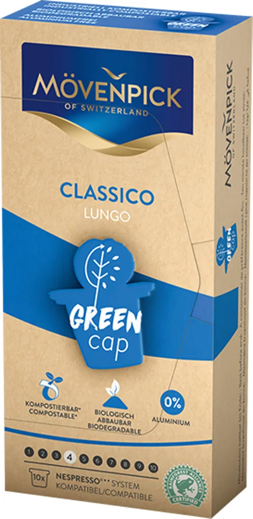 Mövenpick Classico Lungo Green Cap Aus Gemahlenen Arabica Bohnen 57g 3 Mövenpick Classico Lungo Green Cap Aus Gemahlenen Arabica Bohnen 57g