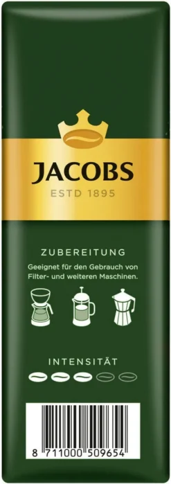 JACOBS Filterkaffee Krönung Entkoffeiniert 6 X 500 G Pulver- Röstkaffee Gemahlen 10 JACOBS Filterkaffee Krönung Entkoffeiniert 6 X 500 G Pulver- Röstkaffee Gemahlen -Kaffeegetränkeladen ca64091210555f9bcb2ba5353d30f828