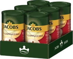 JACOBS Typ Cappuccino 6 X 400 G Dosen Feine Cremigkeit - Viel Schaum -Kaffeegetränkeladen cb2c8a751f2256c55f705e0b7cd7c32b