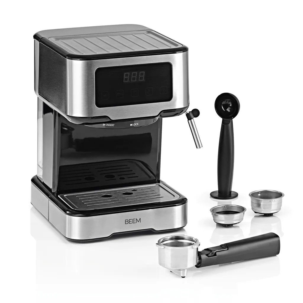 Espressomaschine Siebträgermaschine Siebträger Milchschaumdüse 15 Bar Touch BEEM 3 Espressomaschine Siebträgermaschine Siebträger Milchschaumdüse 15 Bar Touch BEEM