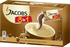Jacobs Classic 3in1 Sticks | Löslicher Kaffee | 10 Portionen 21 Jacobs Classic 3in1 Sticks | Löslicher Kaffee | 10 Portionen -Kaffeegetränkeladen cdcc3e499edcb5cf6d9bf25f4220c4f8