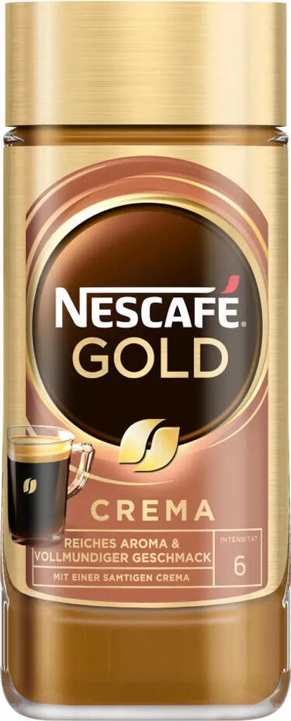 Nescafé® Nescafé Gold Crema | Löslicher Kaffee | 200g-Glas 6 Nescafé® Nescafé Gold Crema | Löslicher Kaffee | 200g-Glas – Bild 4