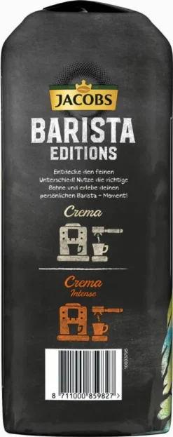 JACOBS Kaffeebohnen Barista Editions Crema Do Brasil 4 X 1 Kg Geröstete Bohnen -Kaffeegetränkeladen d033188c8b584186f7182e8b16604308