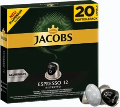 JACOBS Kapseln Espresso Ristretto 200 Nespresso Kompatible Kaffeekapseln -Kaffeegetränkeladen d078a7662c070c48e325b7a2d4780568