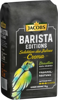 Jacobs Barista Editions Selektion Des Jahres Brasilien, Bohnenkaffee, Ganze Bohnen, Röstkaffee, Kaffeebohnen, 1000 G -Kaffeegetränkeladen d19cc988cb7db390523823c93194308d