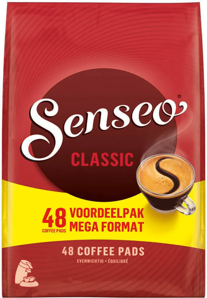 SENSEO Kaffeepads Classic Senseopads 48 Getränke Pads XXL Vorratspackung 3 SENSEO Kaffeepads Classic Senseopads 48 Getränke Pads XXL Vorratspackung