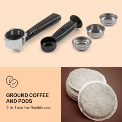 Arabica Comfort Espressomaschine 1350W 20 Bar 1,8l Touch-Bedienfeld Edelstahl 9 Arabica Comfort Espressomaschine 1350W 20 Bar 1,8l Touch-Bedienfeld Edelstahl -Kaffeegetränkeladen d24529b4a618beb9f49d60b36ff9f9a6