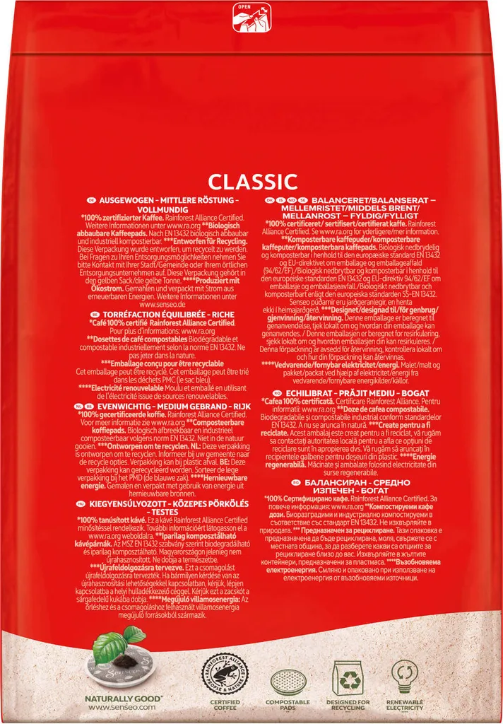 SENSEO Pads Classic Senseopads 10 X 48 Kaffeepads XXL Paket 7 SENSEO Pads Classic Senseopads 10 X 48 Kaffeepads XXL Paket – Bild 5