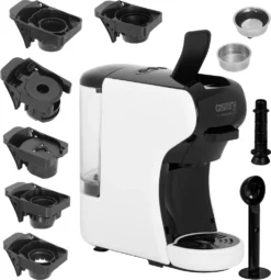 Adler Camry CR 4414 Multi-Espressomaschine Mit 5 Kapselkaffeeeinsätzen 19 Bar Pumpendruck 13 Adler Camry CR 4414 Multi-Espressomaschine Mit 5 Kapselkaffeeeinsätzen 19 Bar Pumpendruck -Kaffeegetränkeladen d4c2bdc7ce7f720e040e010e81b0b6f4