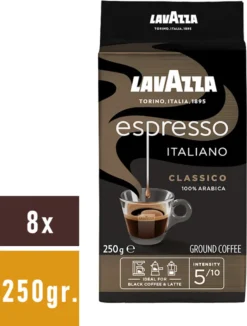 Lavazza Espresso Italiano Classico 8x250 G (gemahlener Kaffee) 7 Lavazza Espresso Italiano Classico 8x250 G (gemahlener Kaffee) -Kaffeegetränkeladen d5c74a54f873aadd021fe5bc35874b66