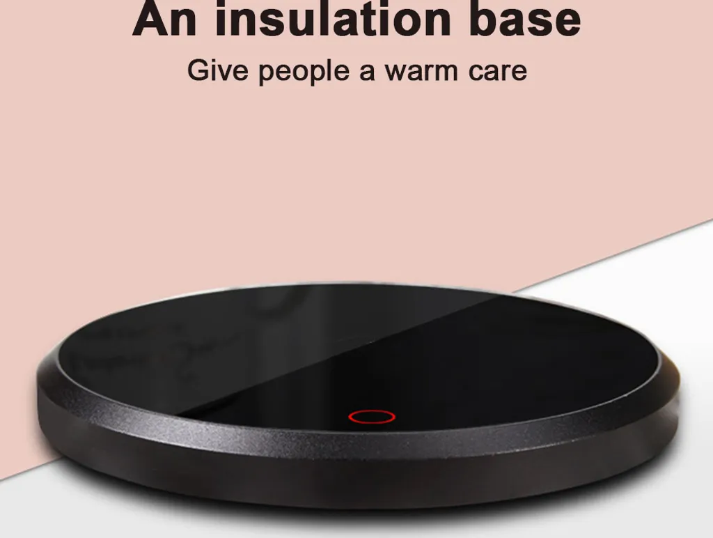 Tassenwärmer, Getränkewärmer, Kaffeewärmer Mit Warmhalteplatte Für Tee, Kaffee, Milch, Kaffeewärmer Mit Eurostecker Für Büro Und Zuhause 6 Tassenwärmer, Getränkewärmer, Kaffeewärmer Mit Warmhalteplatte Für Tee, Kaffee, Milch, Kaffeewärmer Mit Eurostecker Für Büro Und Zuhause – Bild 4