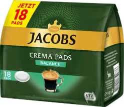 JACOBS Pads Crema Balance 5 X 18 Getränke - 90 Kaffeepads Senseo Kompatibel 13 JACOBS Pads Crema Balance 5 X 18 Getränke - 90 Kaffeepads Senseo Kompatibel -Kaffeegetränkeladen d71fb0f6269d0cbc9a187405e6250cb8