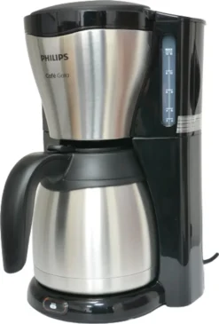 PHILIPS Gaia Collection HD7548/20 Kaffeemaschine Thermokanne, Schwarz/Edelstahl -Kaffeegetränkeladen d7bc50bee370829362aad5aab4ed1982