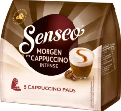 SENSEO Pads Typ Morgen Cappuccino Intense 10 X 8 Pads 80 Getränke 19 SENSEO Pads Typ Morgen Cappuccino Intense 10 X 8 Pads 80 Getränke -Kaffeegetränkeladen d8215cbfb9fde43b1fb39bd51d7e2ce1