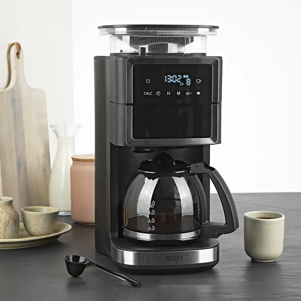 Kaffeemaschine Filterkaffeemaschine Edelstahl Thermoskanne Timer Mit Mahlwerk 20 Kaffeemaschine Filterkaffeemaschine Edelstahl Thermoskanne Timer Mit Mahlwerk – Bild 18