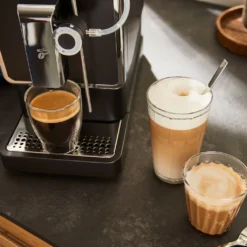 Tchibo Kaffeevollautomat Esperto Pro Mit One Touch Funktion Für Caffè Crema, Espresso, Cappuccino Und Milchschaum, Anthrazit -Kaffeegetränkeladen da6b7540df0af73374974fc244ba51ad