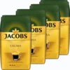 JACOBS Expertenröstung Crema Kaffee Ganze Bohne 4 X 1 Kg Kaffeebohnen