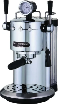 Ariete Espressomaschine Caffe Novecento 1105 W Silbern -Kaffeegetränkeladen dc03a4ce3d4ad475f0a62c1981d3801f