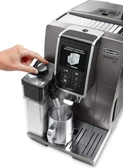 De'Longhi DeLonghi ECAM 370.95.T Dinamica Plus Kaffeevollautomat Silber 30 De'Longhi DeLonghi ECAM 370.95.T Dinamica Plus Kaffeevollautomat Silber -Kaffeegetränkeladen dccb1132fa5d0819bb29cc5f905ed59a