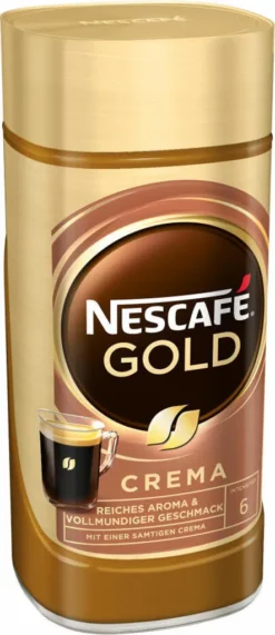 Nescafé® Nescafé Gold Crema | Löslicher Kaffee | 200g-Glas 16 Nescafé® Nescafé Gold Crema | Löslicher Kaffee | 200g-Glas -Kaffeegetränkeladen dd288978079ff3b84df0069156f6292c